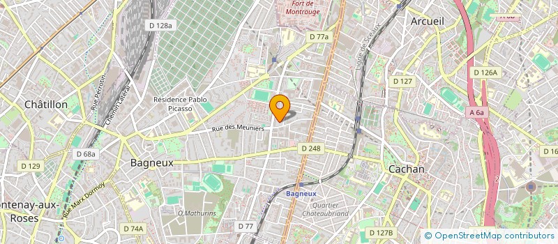 localisation de l'entreprise BOBBY 007 à BAGNEUX