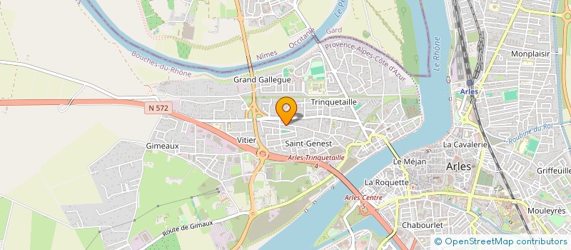localisation de l'entreprise BOBBY à ARLES