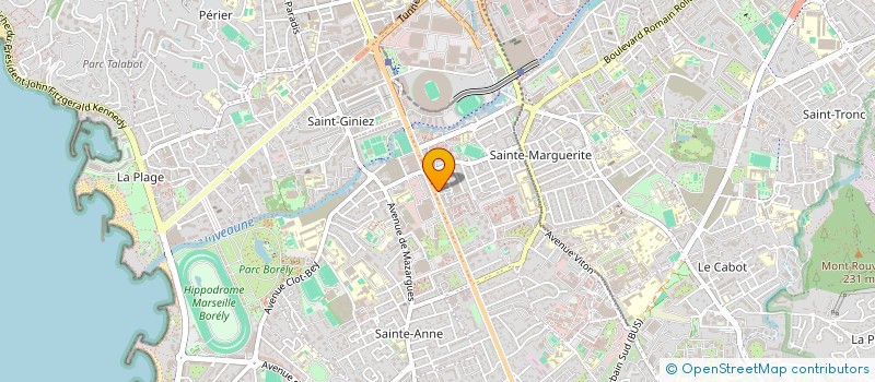 localisation de l'entreprise BOBBY à MARSEILLE