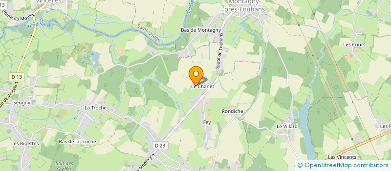 localisation de l'entreprise BOBBY MAC CURVEUR à LOUHANS