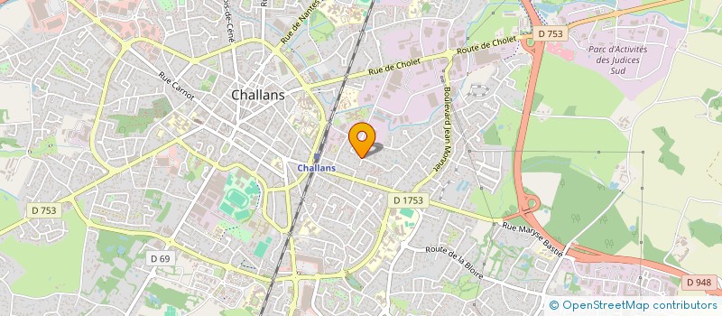 localisation de l'entreprise BOBBY TEAM DRIFT à CHALLANS
