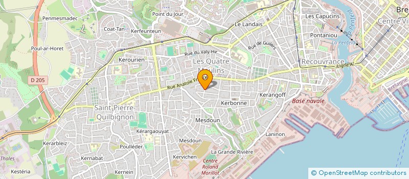 localisation de l'entreprise BOBECHE AND CO à BREST