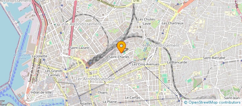 localisation de l'entreprise BOBECHE DEGAINE à MARSEILLE