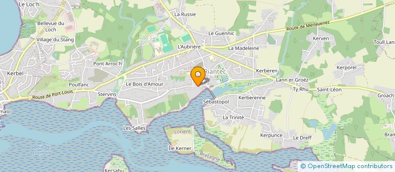 localisation de l'entreprise BOBELAN  RIANTEC