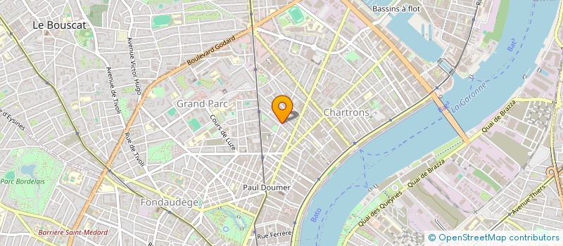 localisation de l'entreprise BOBEN à BORDEAUX