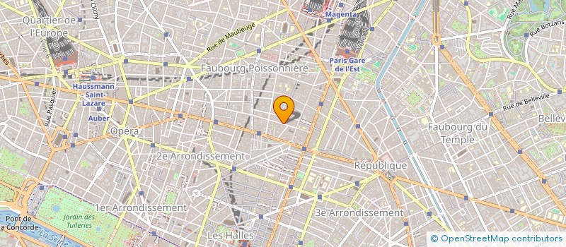 localisation de l'entreprise BOBI  PARIS