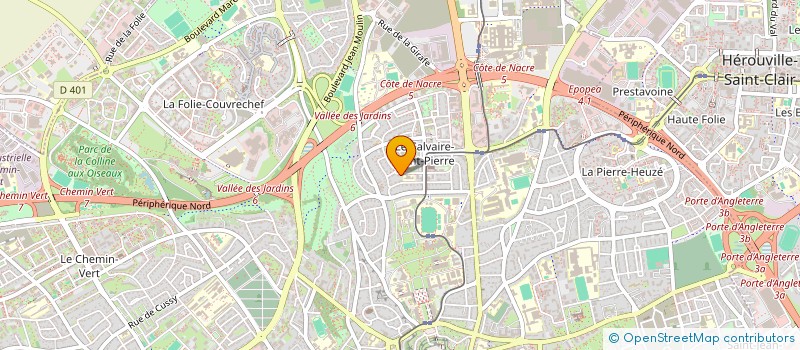 localisation de l'entreprise BOBI à CAEN