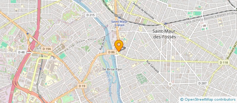 localisation de l'entreprise BOBIGNY BUDGET à SAINT-MAUR-DES-FOSSES