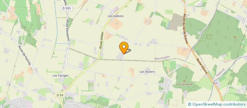 localisation de l'entreprise BOBIMMO  MONTOISON