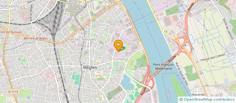 localisation de l'entreprise BOBIMPEX à BEGLES