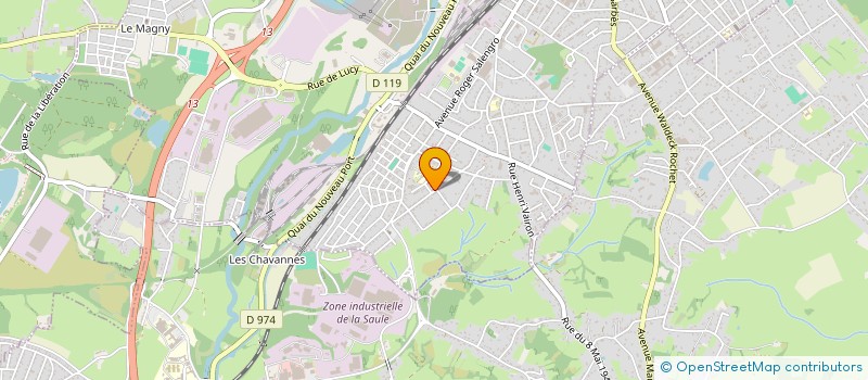 localisation de l'entreprise BOBIN GEORGES à HAUTEFOND