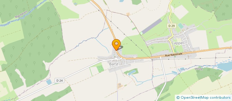 localisation de l'entreprise BOBINAGE KLIPFEL  BARST