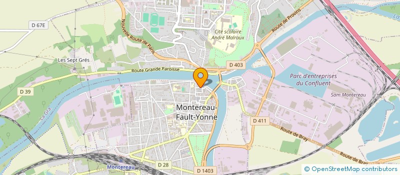 localisation de l'entreprise BOBINAGE RAPIDE MAROLLAIS à MAROLLES-SUR-SEINE