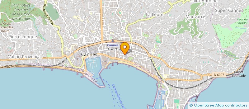 localisation de l'entreprise BOBINE  CANNES