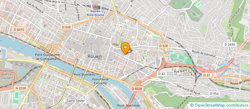 localisation de l'entreprise BOBINE FILANTE  ROUEN