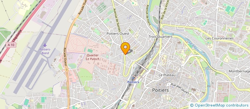 localisation de l'entreprise BOBINE HOLDING  POITIERS