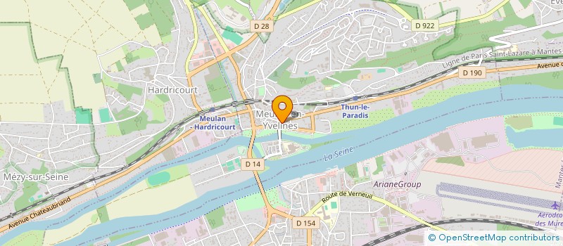 localisation de l'entreprise BOBINES ET BAMBINS  MEULAN-EN-YVELINES