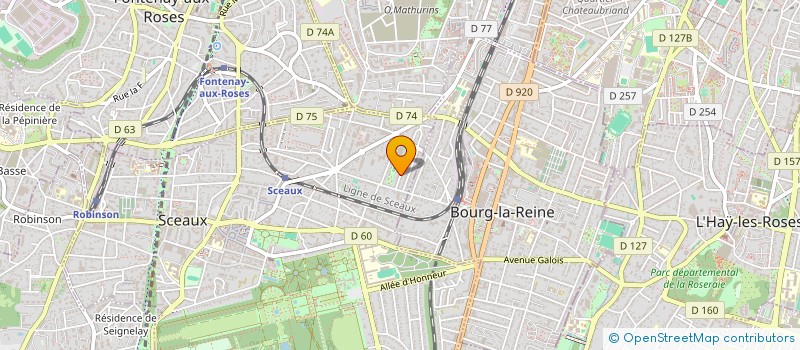 localisation de l'entreprise BOBINES PLURIELLES à SCEAUX