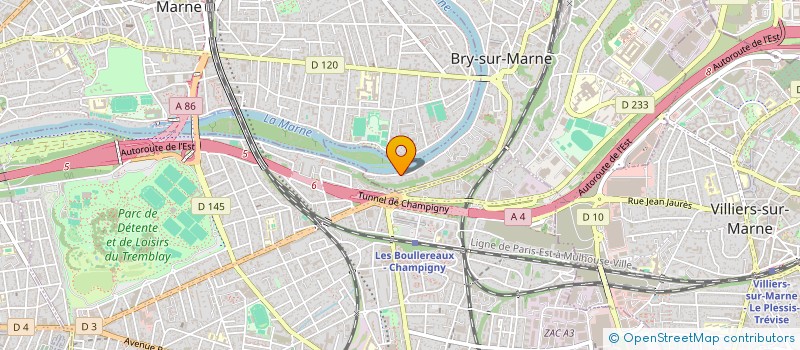 localisation de l'entreprise BOBINETTE  BRY-SUR-MARNE