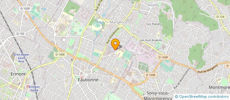localisation de l'entreprise BOBINFINITY  EAUBONNE