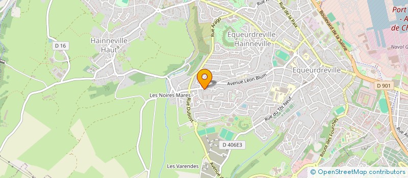 localisation de l'entreprise BOBINO.4L  CHERBOURG-EN-COTENTIN