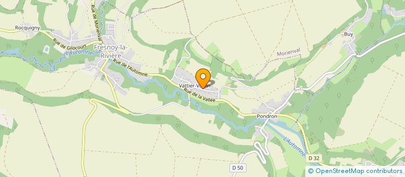 localisation de l'entreprise BOBINOV  FRESNOY-LA-RIVIERE