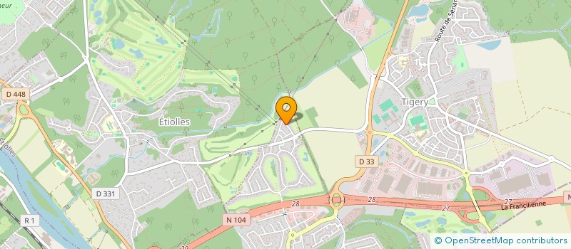 localisation de l'entreprise BOBLOQUET PROMOTION  SAINT-GERMAIN-LES-CORBEIL