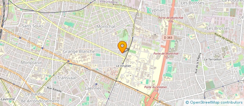 localisation de l'entreprise BOBO  LYON