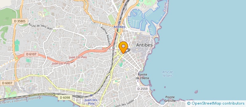 localisation de l'entreprise BOBO-BRANDS à ANTIBES