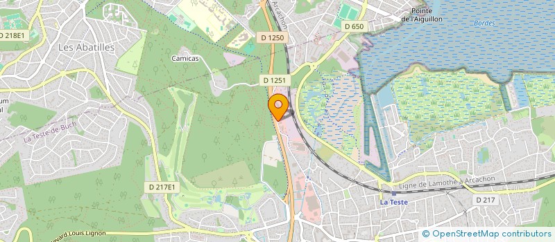 localisation de l'entreprise BOBO CLUB  LA TESTE-DE-BUCH