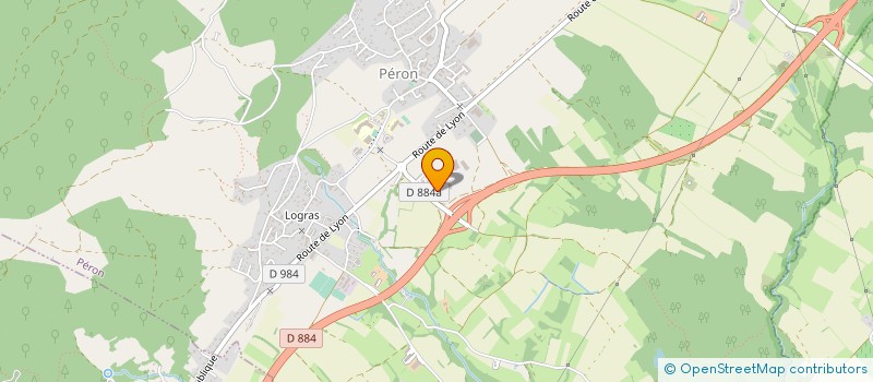 localisation de l'entreprise BOBOIS SERVICES à PERON
