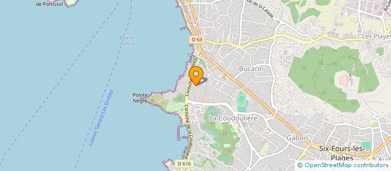 localisation de l'entreprise BOBOK à SIX-FOURS-LES-PLAGES