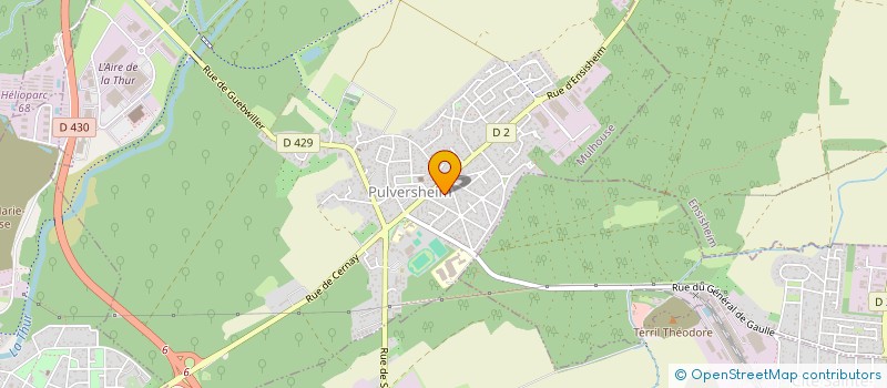 localisation de l'entreprise BOBOLDING  PULVERSHEIM