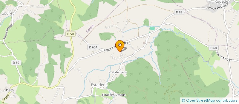 localisation de l'entreprise BOBON  ESTADENS