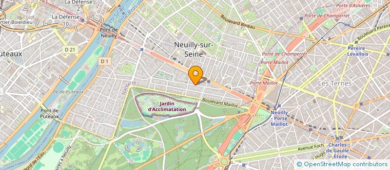 localisation de l'entreprise BOBOON à NEUILLY-SUR-SEINE