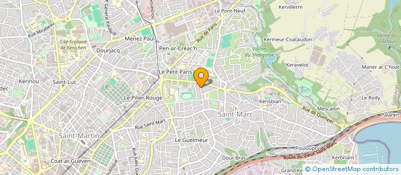 localisation de l'entreprise BOBOSS STYLE à BREST
