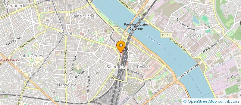 localisation de l'entreprise BOBOSSE  BORDEAUX