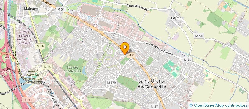 localisation de l'entreprise BOBOT GOURIOU  SAINT-ORENS-DE-GAMEVILLE