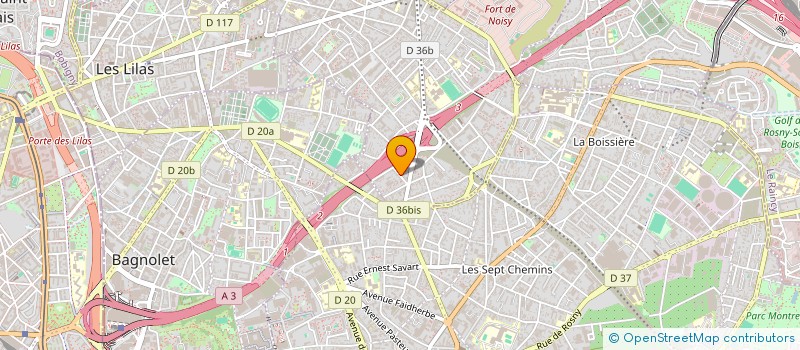 localisation de l'entreprise BOBRELEC à ROMAINVILLE