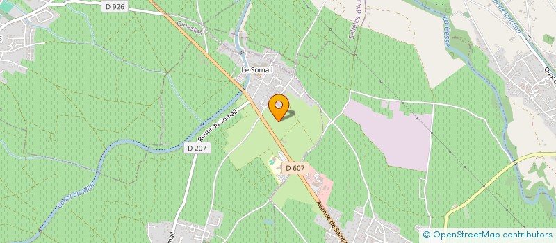 localisation de l'entreprise BOBS PNEU  SAINT-NAZAIRE-D'AUDE