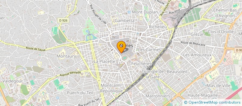 localisation de l'entreprise BOBUN CAPHE  NIMES