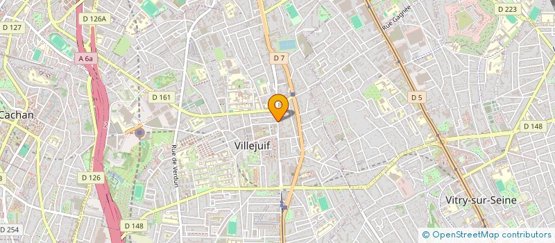 localisation de l'entreprise BOBY à VILLEJUIF