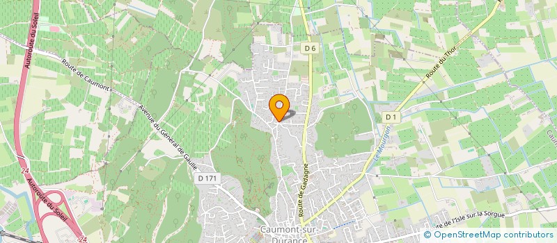 localisation de l'entreprise BOBY  CAUMONT-SUR-DURANCE