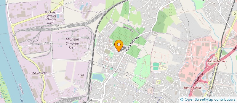 localisation de l'entreprise BOBYCAR  BASSENS