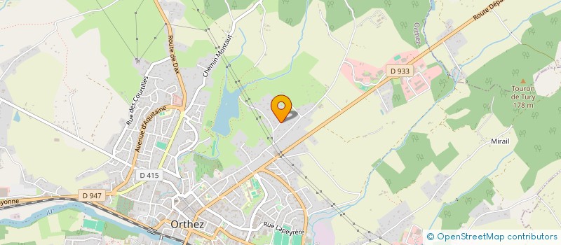 localisation de l'entreprise BOBYDIC  ORTHEZ