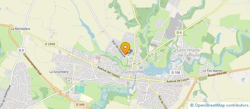 localisation de l'entreprise BOC  TALMONT-SAINT-HILAIRE