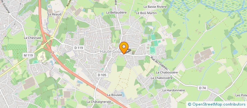 localisation de l'entreprise BOC  HAUTE-GOULAINE