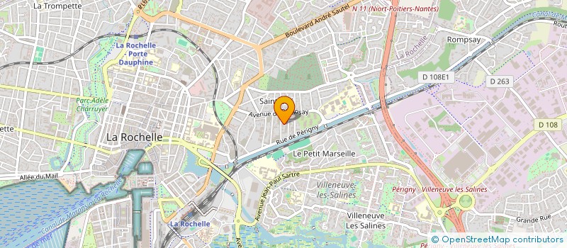 localisation de l'entreprise BOC à LA ROCHELLE