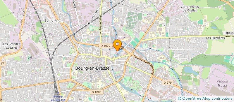 localisation de l'entreprise BOC' A RECUP' à BOURG-EN-BRESSE