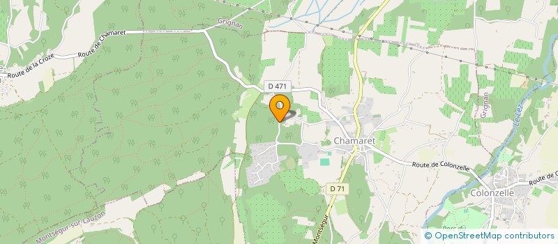 localisation de l'entreprise BOC4  CHAMARET